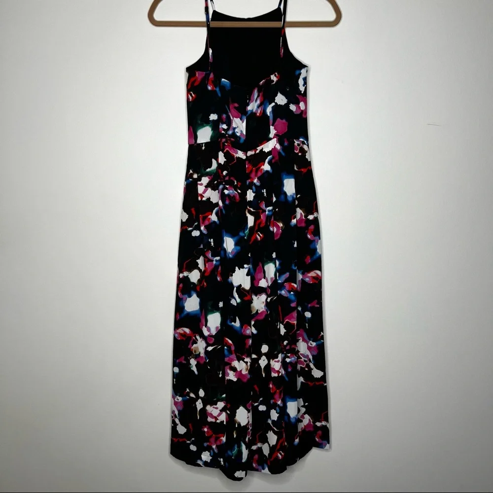 1. State Jumpsuit Romper Floral Culotte Black Colorful - Picture 6 of 13